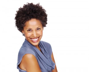 Mature smiling woman