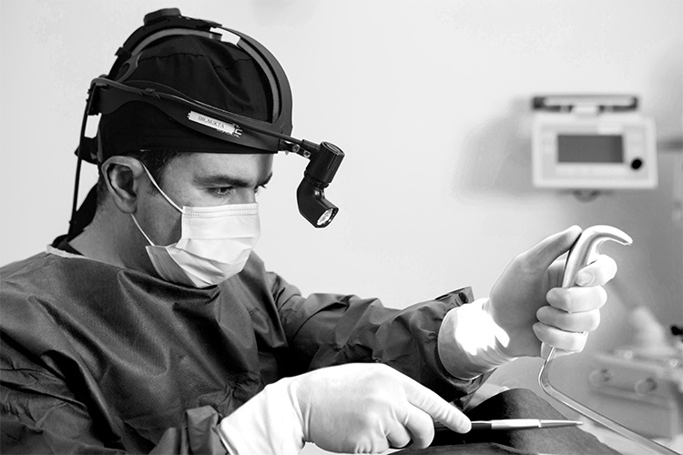 Dr. Nukta in the OR