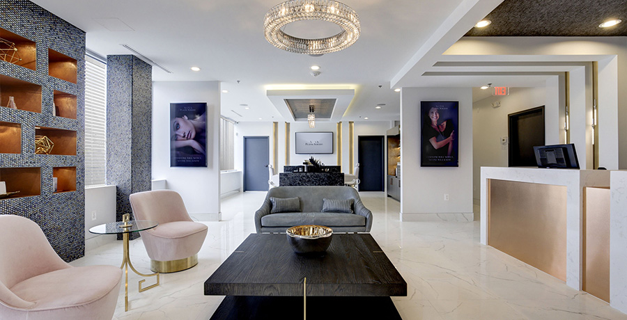 Front reception area